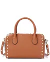 Tiffany & Fred Paris Studded Leather Bowling Bag