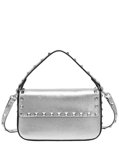 Tiffany & Fred Paris Tiffany And Fred Paris Studded Leather Mini Shoulder Bag In Silver