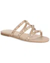 Tiffany & Fred Paris Studded Leather Multi-strap Slide