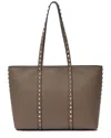 Tiffany & Fred Paris Studded Leather Tote