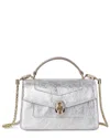 Tiffany & Fred Paris Suede & Leather Hobo Bag