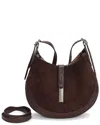 Tiffany & Fred Paris Suede & Leather Hobo Bag