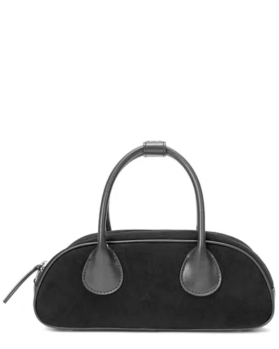 Tiffany & Fred Paris Suede & Leather Satchel