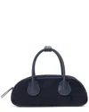 Tiffany & Fred Paris Suede & Leather Satchel