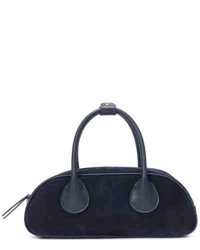 Tiffany & Fred Paris Suede & Leather Satchel