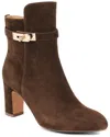 Tiffany & Fred Paris Suede Bootie In Brown
