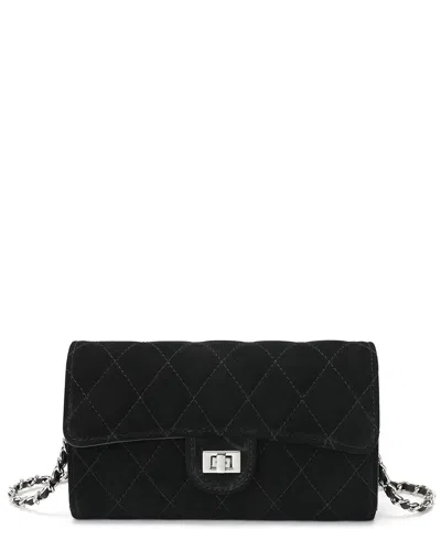 Tiffany & Fred Paris Suede Wallet Clutch