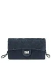 Tiffany & Fred Paris Suede Wallet Clutch