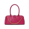 Tiffany & Fred Paris Tiffany & Fred East-west Smooth Leather Satchel Bag In Pink