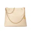 Tiffany & Fred Paris Tiffany & Fred Quilted Lambskin Leather Tote Bag In Beige