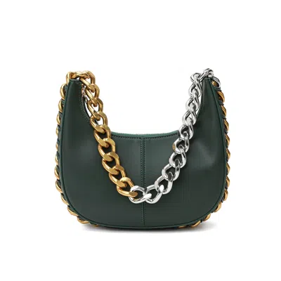 Tiffany & Fred Paris Tiffany & Fred Smooth Nappa Leather Shoulder Bag In Black