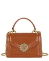 Tiffany & Fred Paris Tiffany & Fred Top-handle Smooth Leather Satchel In Brown
