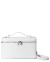 Tiffany & Fred Paris Timeless Croc-embossed Leather Crossbody