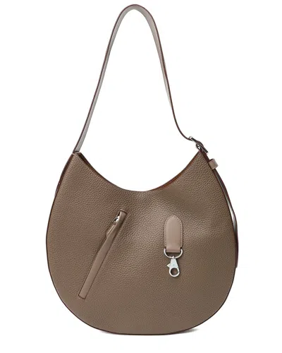Tiffany & Fred Paris Top-grain Leather Hobo Bag