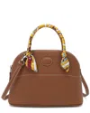 Tiffany & Fred Paris Top-grain Leather Satchel