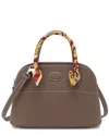 Tiffany & Fred Paris Top-grain Leather Satchel