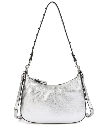 Tiffany & Fred Paris Top-grain Leather Studded Crossbody