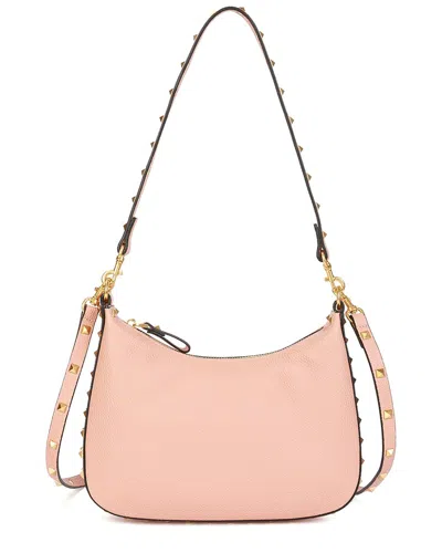 Tiffany & Fred Paris Top-grain Leather Studded Crossbody