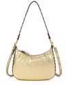 Tiffany & Fred Paris Top-grain Leather Studded Crossbody