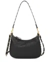 Tiffany & Fred Paris Top-grain Leather Studded Crossbody