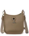 Tiffany & Fred Paris Top-grained Leather Crossbody