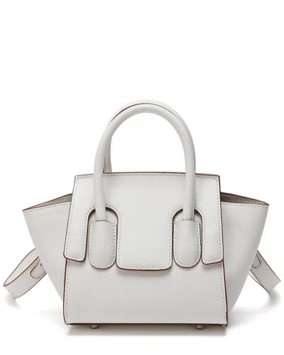 Tiffany & Fred Paris Top Handle Leather Satchel