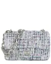 Tiffany & Fred Paris Tweed & Leather Crossbody