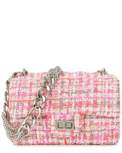 Tiffany & Fred Paris Wool & Leather Crossbody In Multi