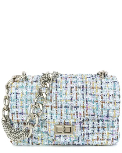 Tiffany & Fred Paris Wool & Leather Crossbody In Multi