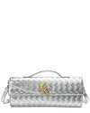 Tiffany & Fred Paris Woven Leather Clutch