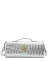 TIFFANY & FRED PARIS WOVEN LEATHER CLUTCH