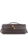 Tiffany & Fred Paris Woven Leather Clutch/shoulder