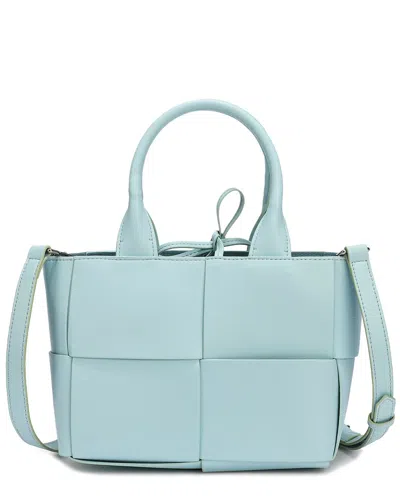 Tiffany & Fred Paris Woven Leather Crossbody