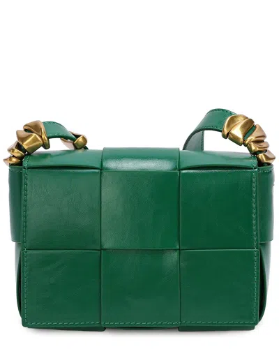 Tiffany & Fred Paris Woven Leather Crossbody