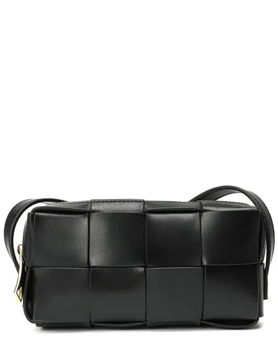 Tiffany & Fred Paris Woven Leather Crossbody