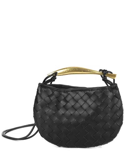 Tiffany & Fred Paris Woven Leather Crossbody
