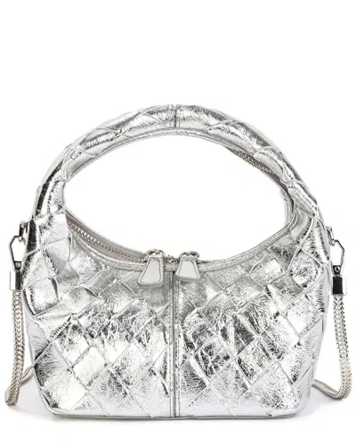 Tiffany & Fred Paris Woven Leather Crossbody Bag