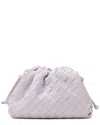 Tiffany & Fred Paris Woven Leather Crossbody Pouch