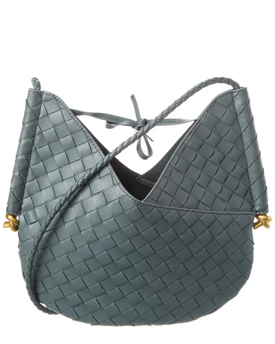 Tiffany & Fred Paris Woven Leather Hobo Bag