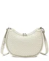 Tiffany & Fred Paris Woven Leather Hobo Bag