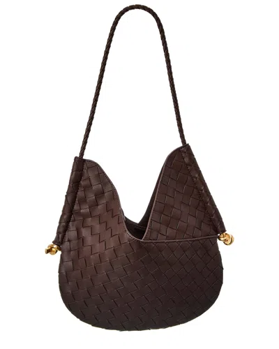 Tiffany & Fred Paris Woven Leather Hobo Shoulder Bag