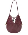 Tiffany & Fred Paris Woven Leather Hobo Shoulder Bag