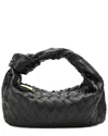 Tiffany & Fred Woven Leather Pouch In Black