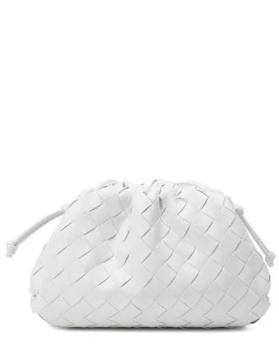 Tiffany & Fred Paris Woven Leather Pouch Shoulder Bag