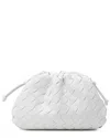Tiffany & Fred Paris Woven Leather Pouch Shoulder Bag