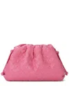 Tiffany & Fred Paris Woven Leather Pouch Shoulder Bag