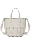 Tiffany & Fred Paris Woven Leather Shoulder Bag