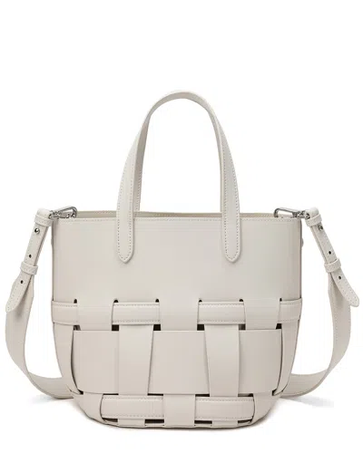Tiffany & Fred Paris Woven Leather Shoulder Bag