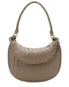Tiffany & Fred Paris Woven Leather Shoulder Bag