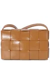 Tiffany & Fred Paris Woven Leather Small Crossbody
